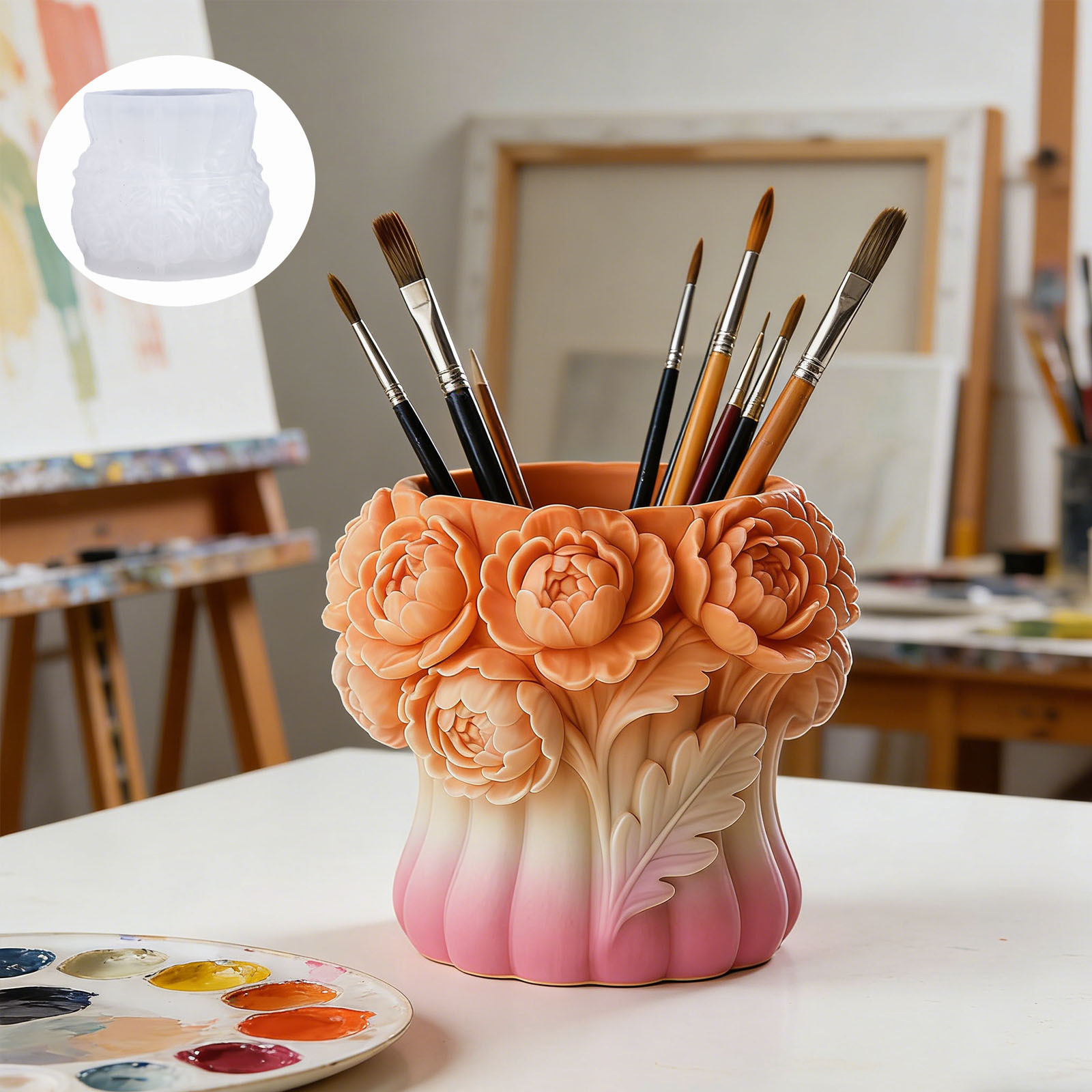 แม่พิมพ์ซิลิโคนรูปแจกันดอกกุหล - Florist Supply Vases บทวิจารณ์และราคา