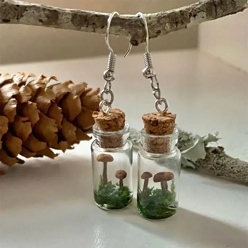 เห็ดจริงต่างหู Jar/ขวดเห็ดภาชน - Preserved Moss Sheet บทวิจารณ์และราคา